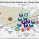 NOAA’s billion-dollar disaster list through the end of September. Six more storms also topped that threshold.